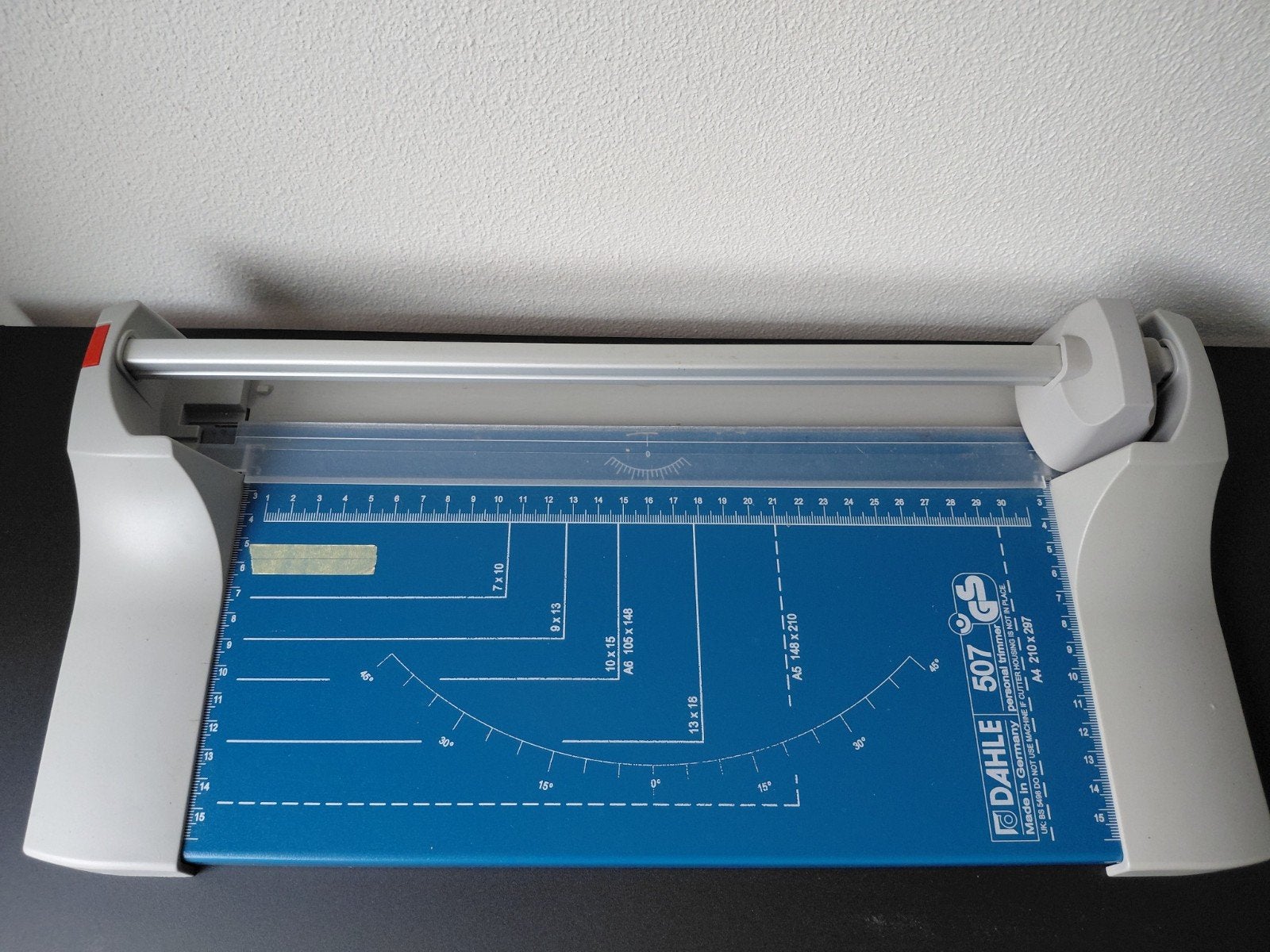 Dahle Papiersnijder met extra set rolsnijkoppen, Diversen, Ophalen of Verzenden, Zo goed als nieuw
