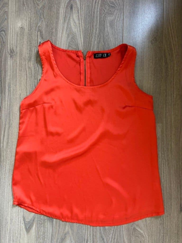 Mooie oranje top van Liu Li maat M/L, Kleding | Dames, Maat 38/40 (M), Oranje, Ophalen of Verzenden, Zo goed als nieuw