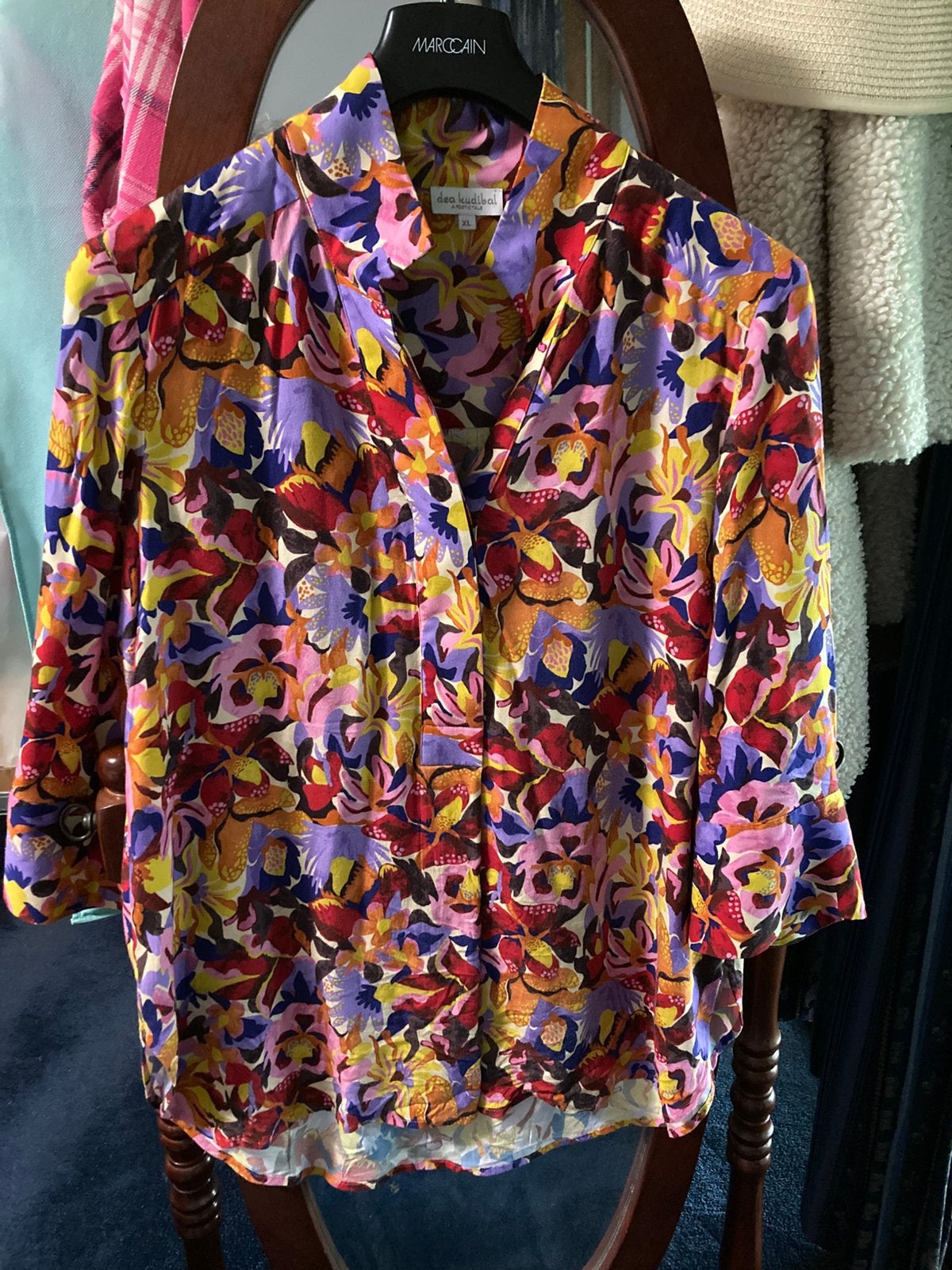 Dea Kudibal, prachtige blouse XL, Kleding | Dames, Blouses en Tunieken, Verzenden, Zo goed als nieuw, Maat 46/48 (XL) of groter