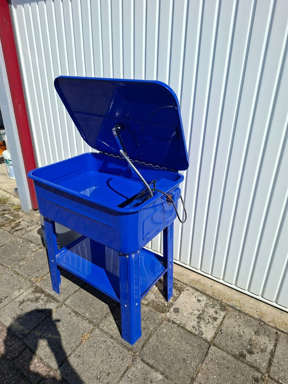 MAMMUTH  Reinigingsbak  Spoelbak  met ontvetter, Ophalen