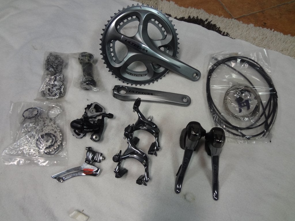 Nieuw shimano ultegra 10 sp dubbel groep (3), Ophalen of Verzenden, Nieuw, Overige typen