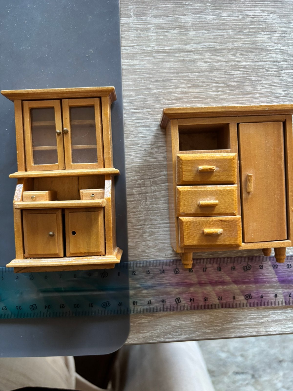 Twee leuke kastjes, Ophalen of Verzenden, Gebruikt, Poppenhuis