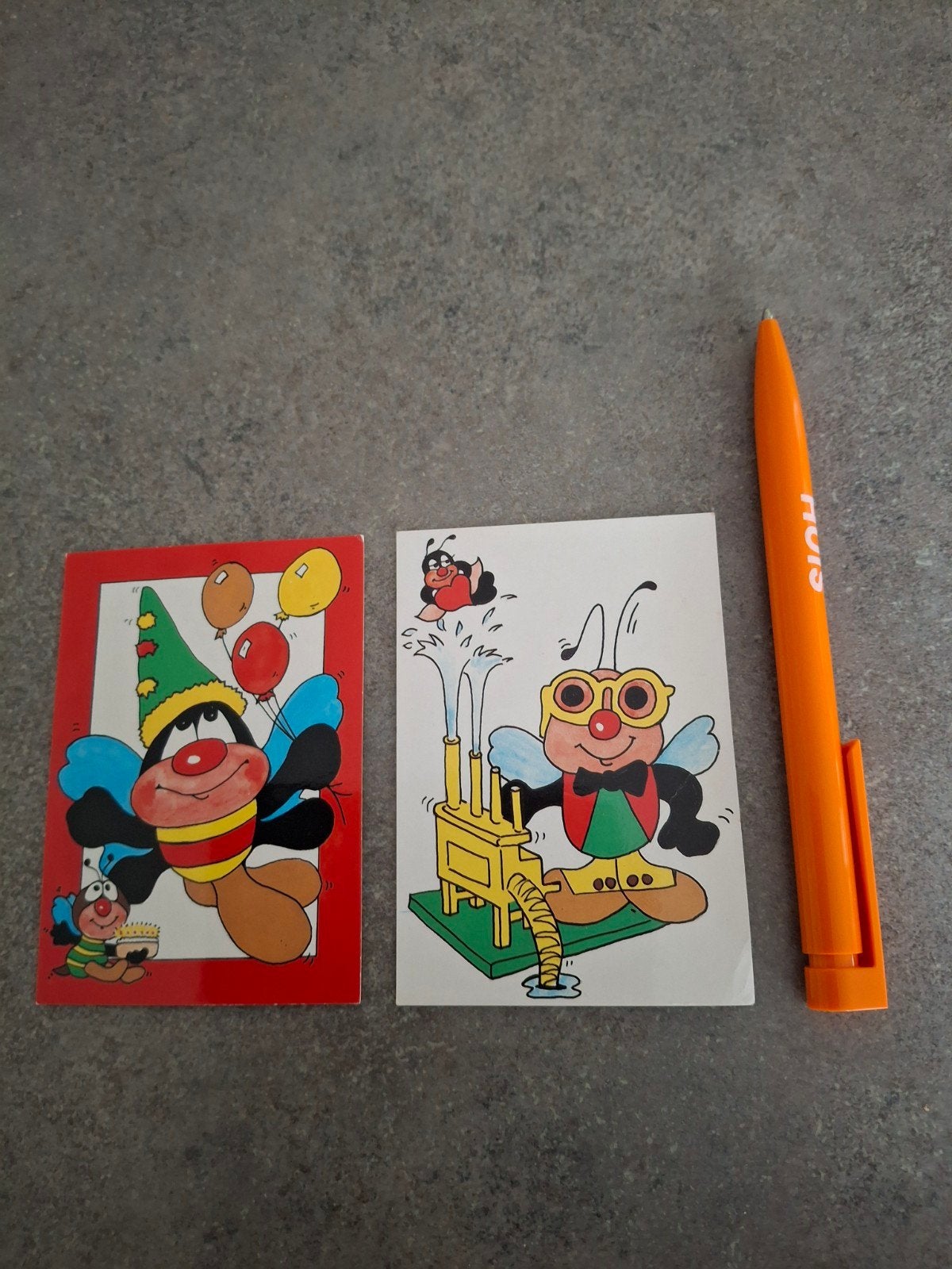 2 Snuggle Bugs Ansichtkaarten - Feest en Wetenschap, Ophalen of Verzenden, 1980 tot heden