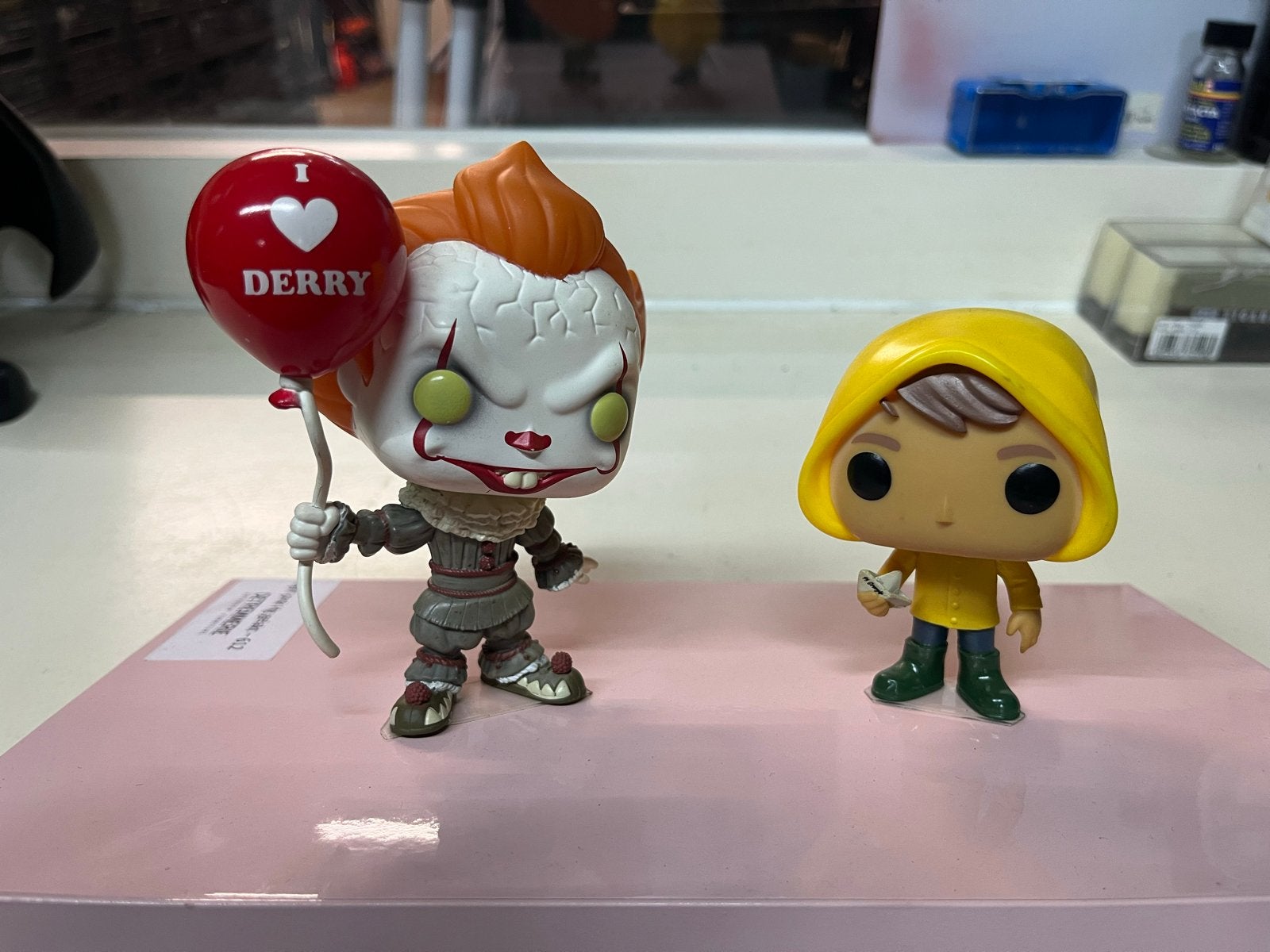 Funko Pop! IT Pennywise met ballon & Georgie, Ophalen of Verzenden, Zo goed als nieuw