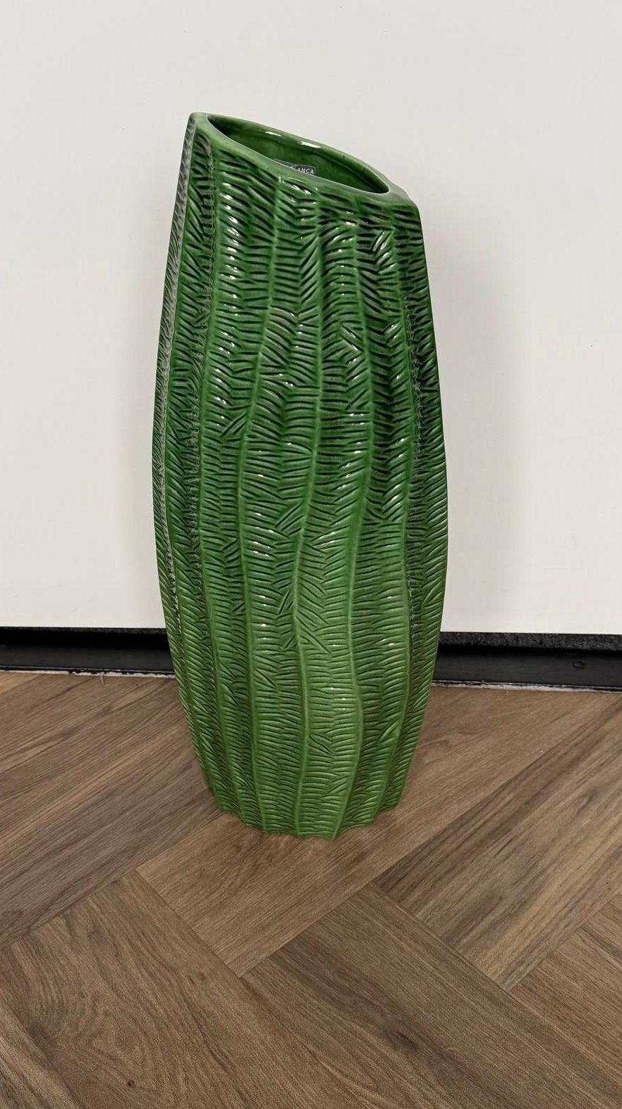 Vaas, modern, 58cm hoog, nieuw, Huis en Inrichting, Woonaccessoires | Vazen, 50 tot 75 cm, Aardewerk of Porselein, Nieuw, Ophalen of Verzenden