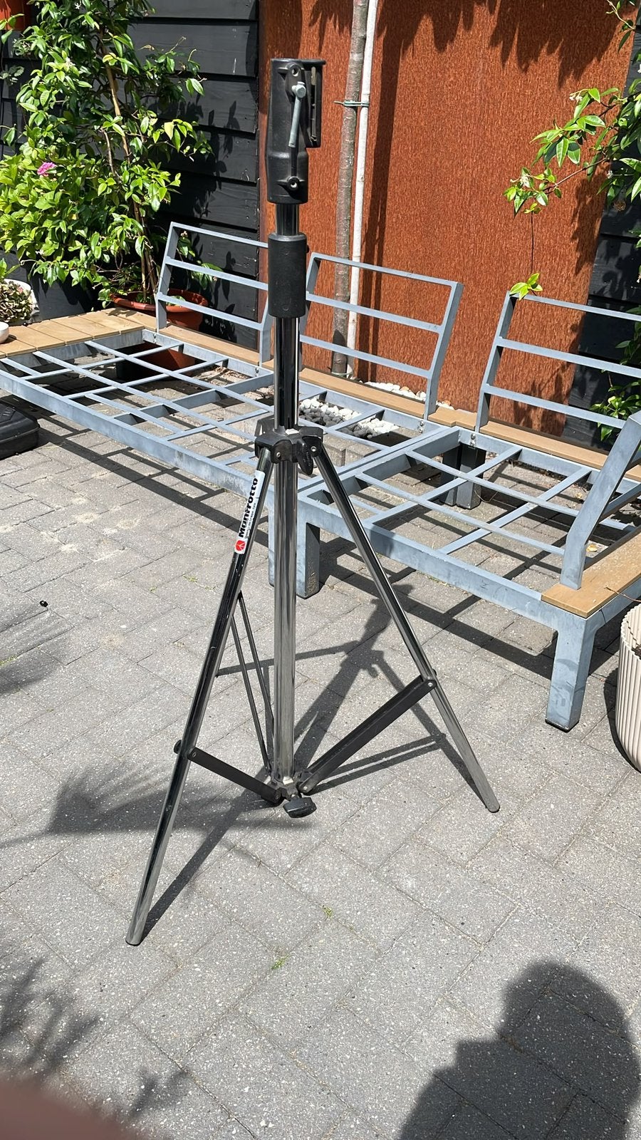 Monfrotto 083NW windup licht statief, Ophalen, Gebruikt, 175 cm of meer, Manfrotto