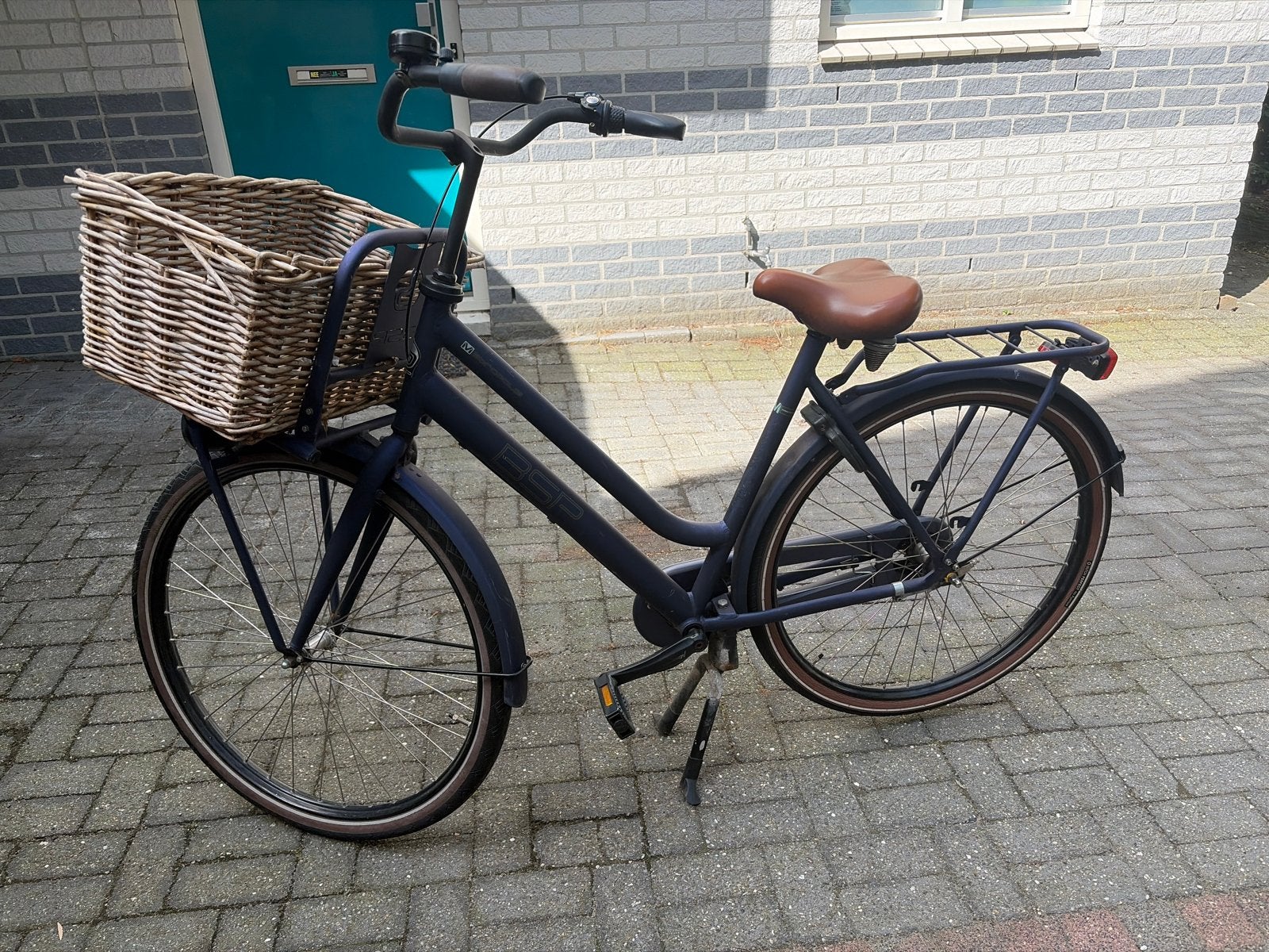 Bsp metropolis Damesfiets met mand, Velgrem, Ophalen, Overige merken, 53 tot 56 cm