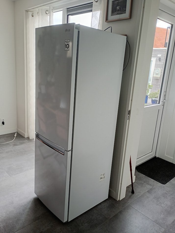 Koelvries combinatie LG 341 liter, Ophalen, 200 liter of meer, Met aparte vriezer, 160 cm of meer
