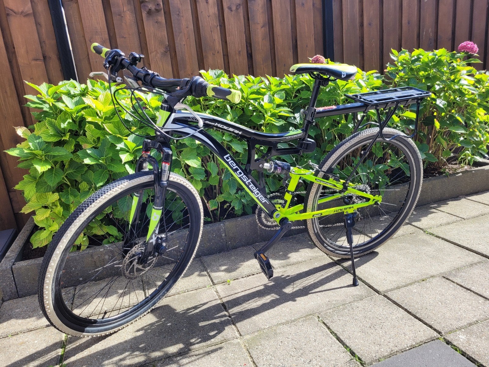 Bergsteiger Kodiak Mountainbike 26 inch - Goede staat met ni, Gebruikt, Fully, Schijfrem, Ophalen