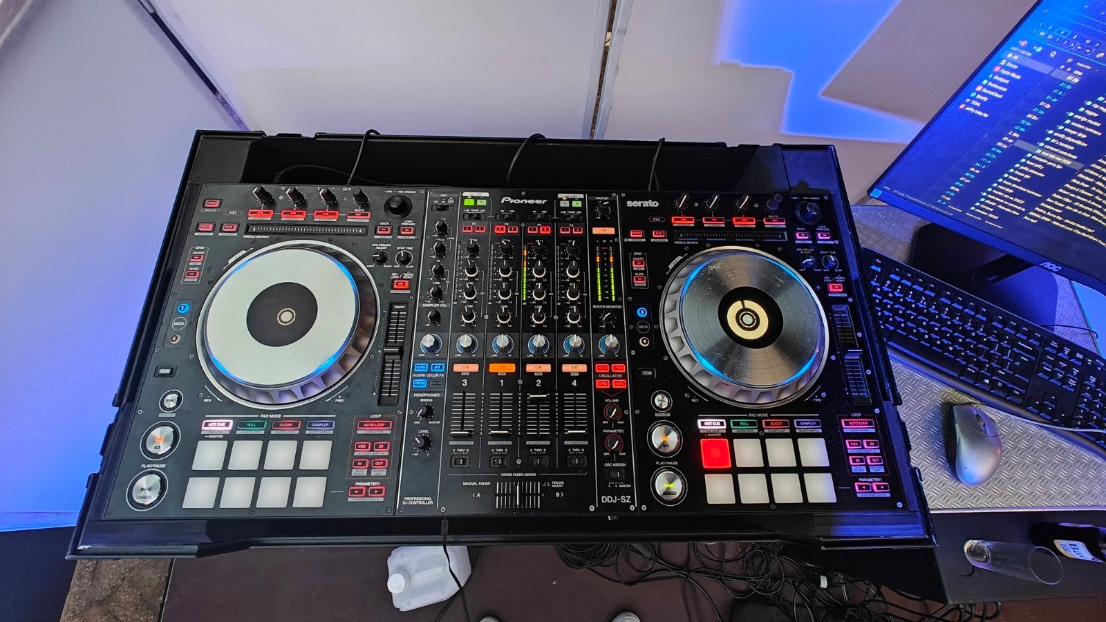 Pioneer DDJ-SZ inclusief Flightcase, Muziek en Instrumenten, Dj-sets en Draaitafels, Ophalen, Zo goed als nieuw, Pioneer