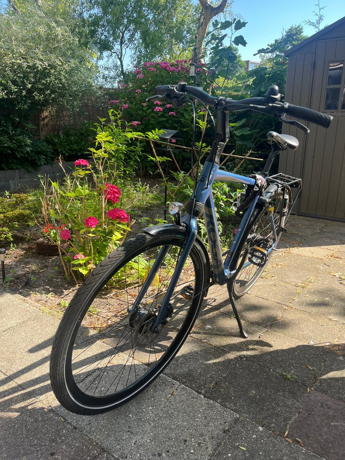Koga heren fiets, Minder dan 10 versnellingen, Zo goed als nieuw, Trommelrem, Ophalen