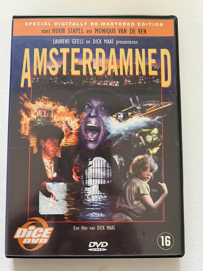 Amsterdamned, Alle leeftijden, Verzenden, Zo goed als nieuw, Actiethriller
