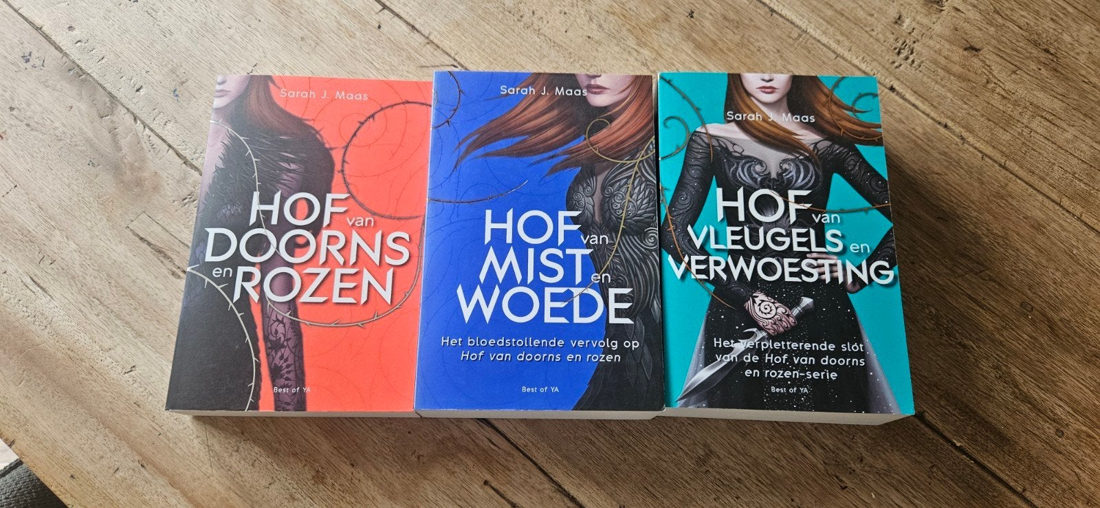 Hof van Doorns en Rozen serie - 3 boeken, Boeken, Fantasy, Ophalen of Verzenden