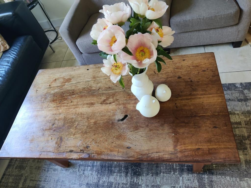 Mooie antieke salontafel, Ophalen, Gebruikt, 100 tot 150 cm, 50 tot 100 cm