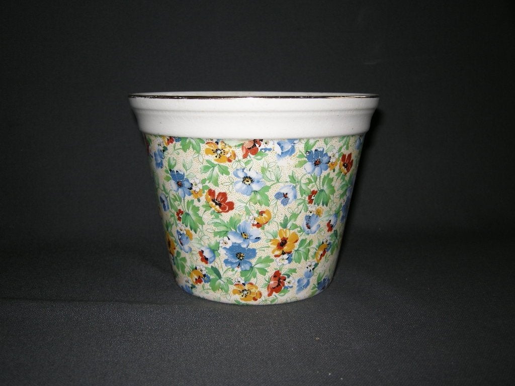 Ceramique Maestricht Millefleur 2374 bloempot, Ophalen of Verzenden