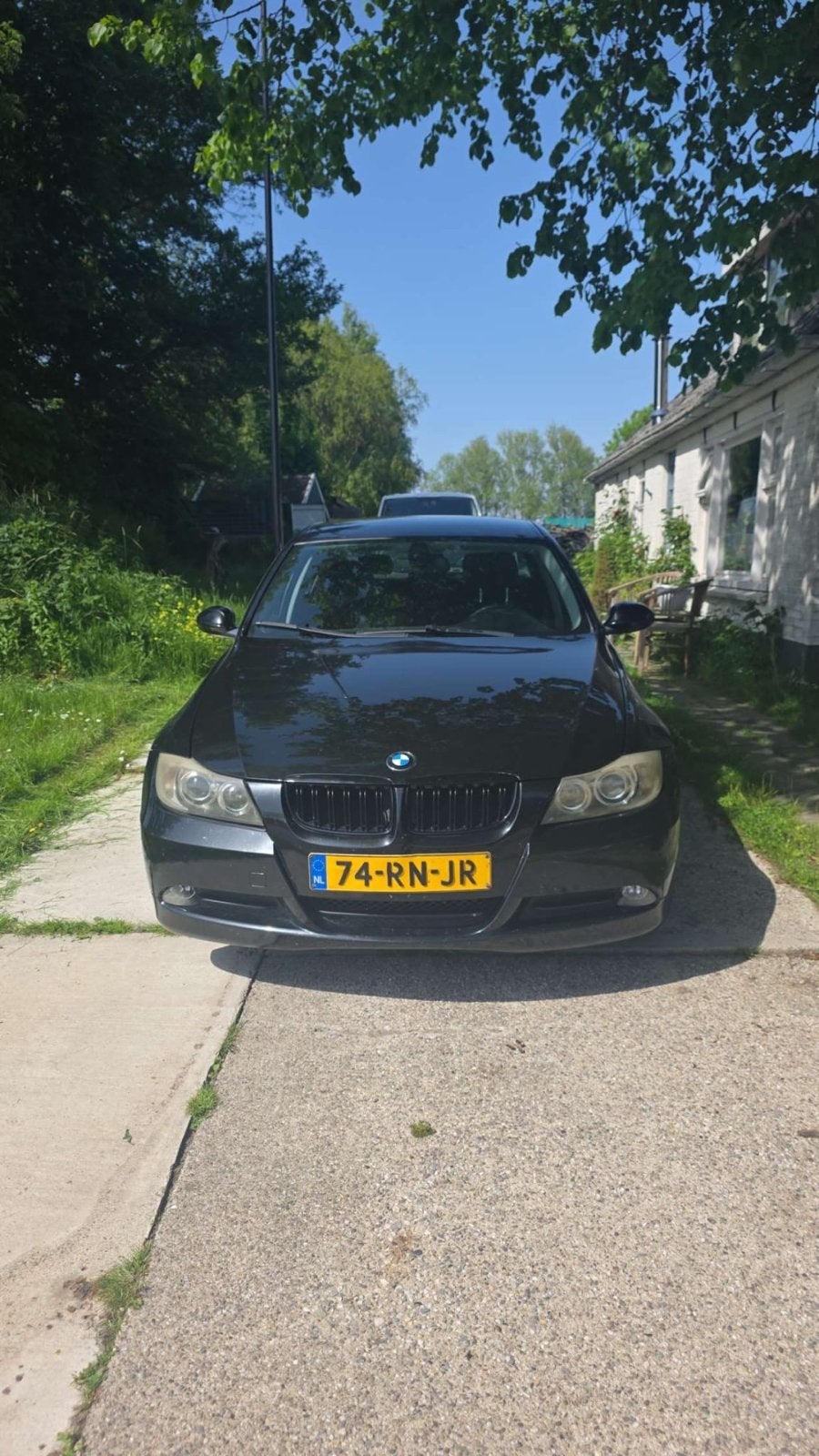 BMW 3-Serie 2.0 I 320 dynamic executive 2005 Zwart, moet weg, Auto's, Achterwielaandrijving, 1995 cc, 1295 kg, 4 cilinders