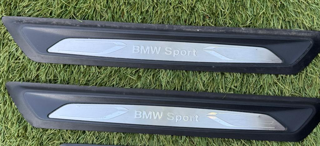 BMW Sport instaplijsten ORIGINEEL - Goede staat!, Ophalen, Voor, Nieuw, Bumper