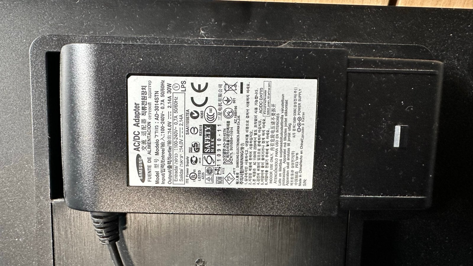 2x Samsung 27 inch monitoren met VGA, 60Hz, Ophalen, 60 Hz of minder, Gebruikt, HD