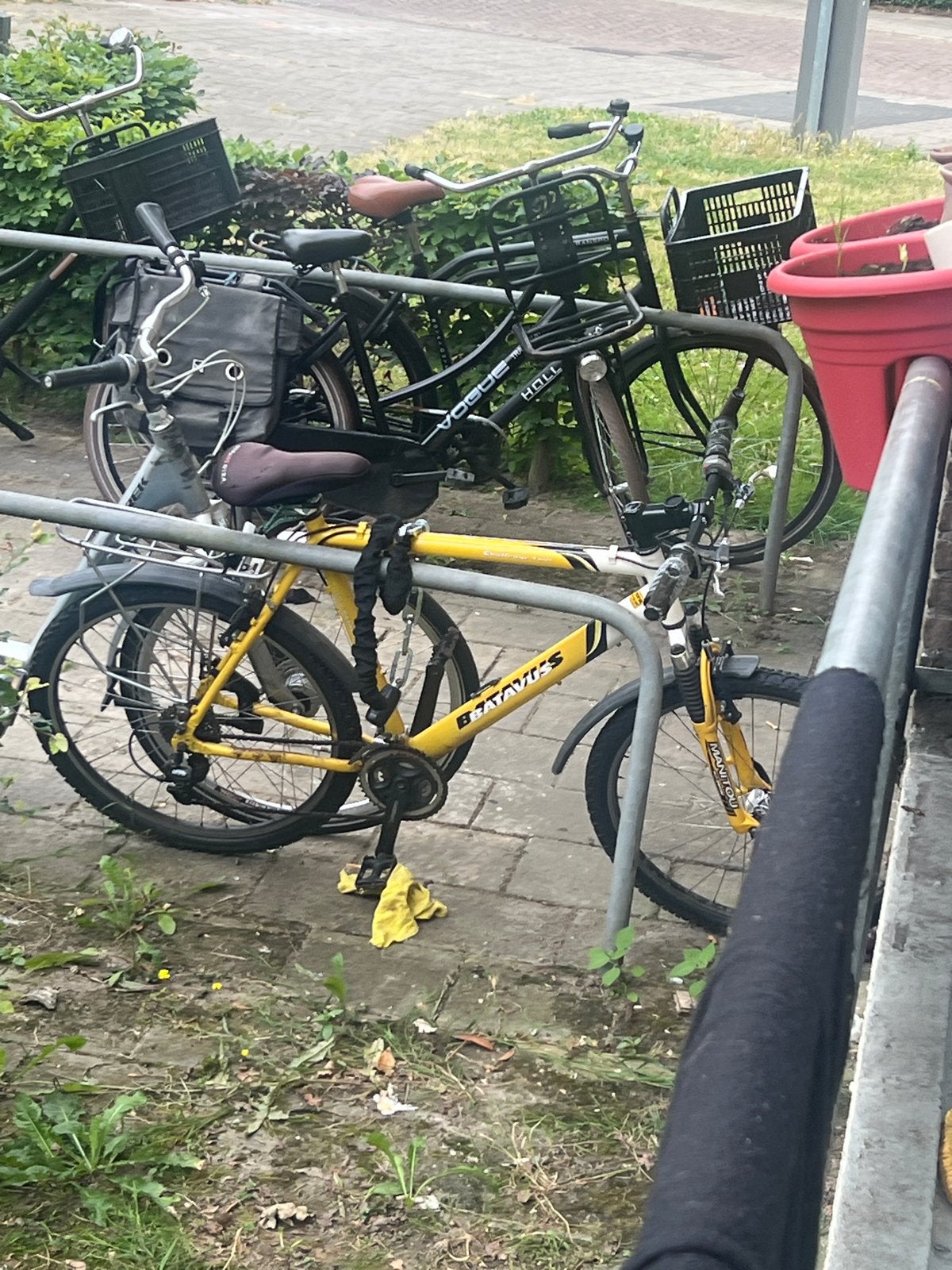 Mountainbike - Gele B'TWIN Rockrider, Overige merken, Gebruikt, Hardtail, 49 tot 53 cm