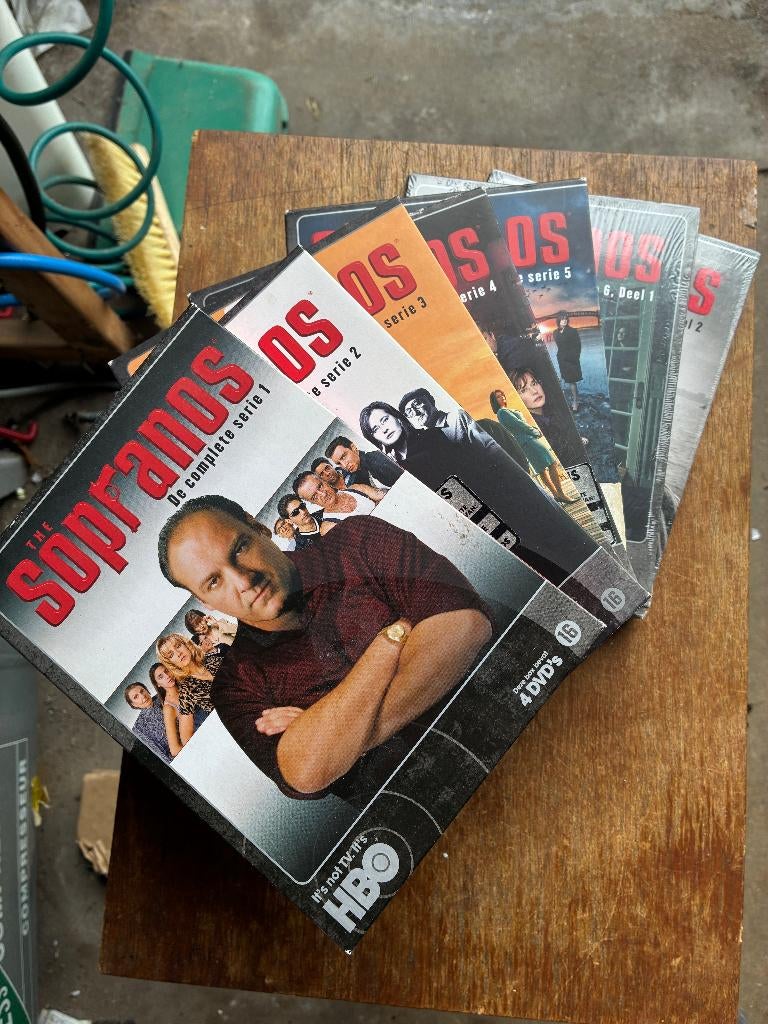 The Sopranos DVD box serie COMPLEET serie 1 t/m 6.2, Cd's en Dvd's, Boxset, Ophalen of Verzenden, Zo goed als nieuw, Vanaf 12 jaar