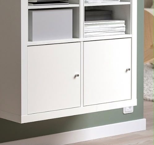 IKEA Kallax kast met 8 vakken en diverse inzetten, Ophalen, Gebruikt