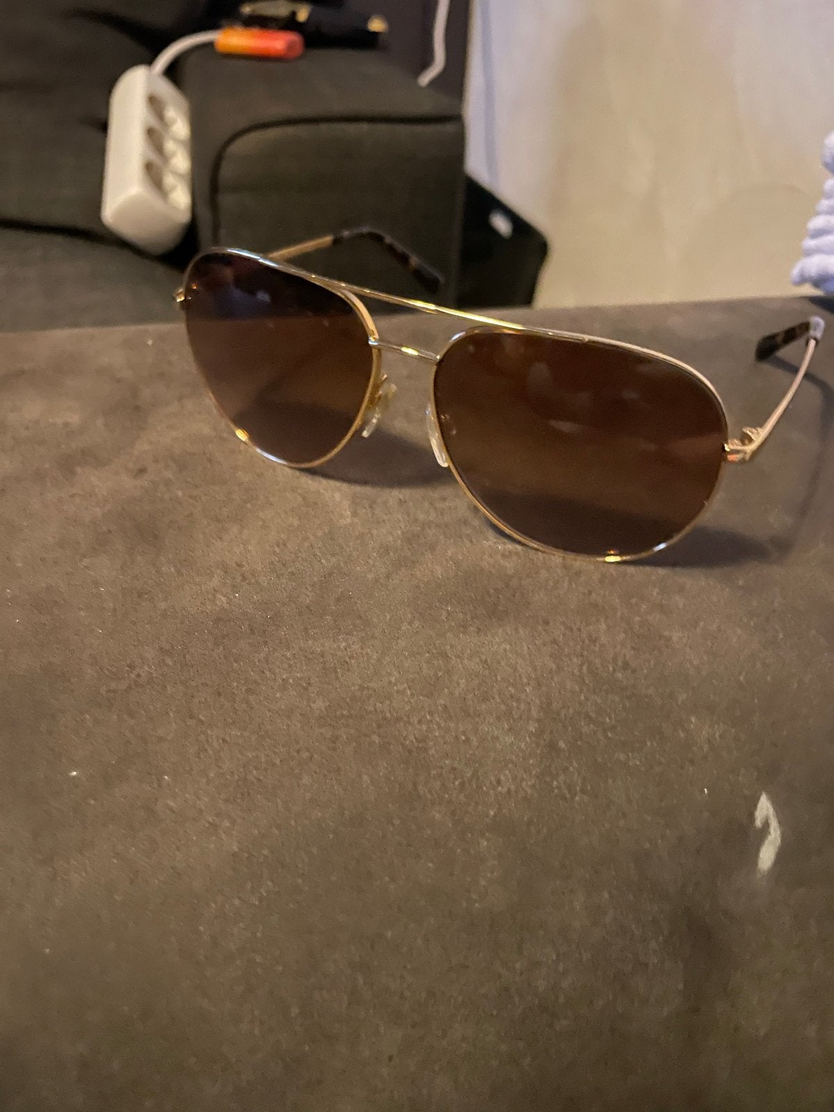 Originele Michael Kors Zonnebril M50009, Zonnebril, Bruin, Zo goed als nieuw, Ophalen