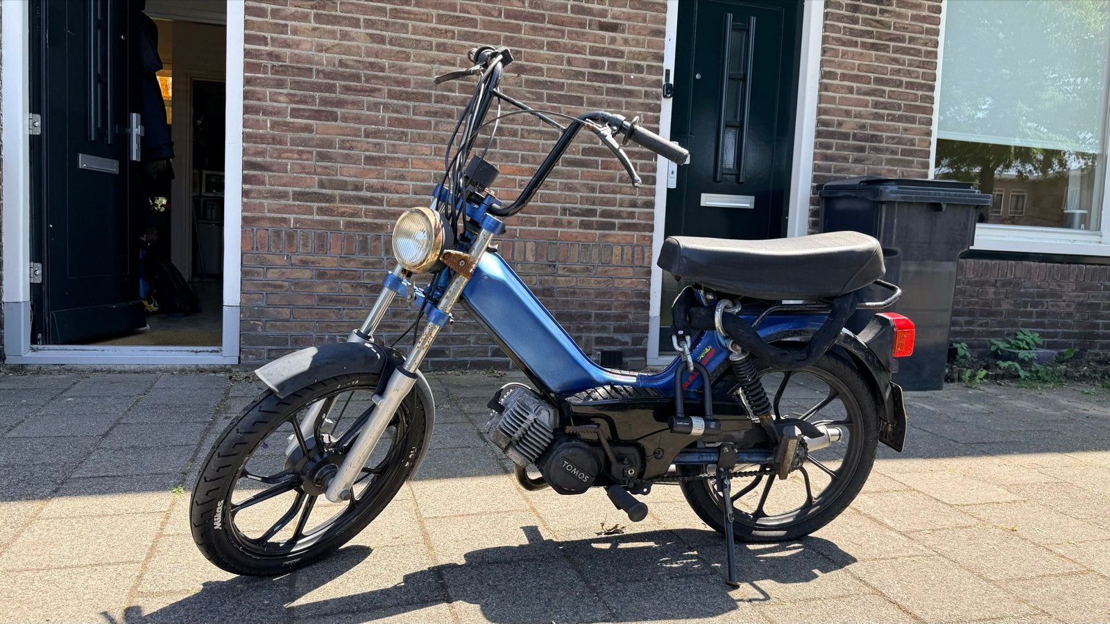 Tomos A35 - Geel Kenteken - Loopt 55 km/u - Inclusief helmen, Fietsen en Brommers, Ophalen, Gebruikt, Standard
