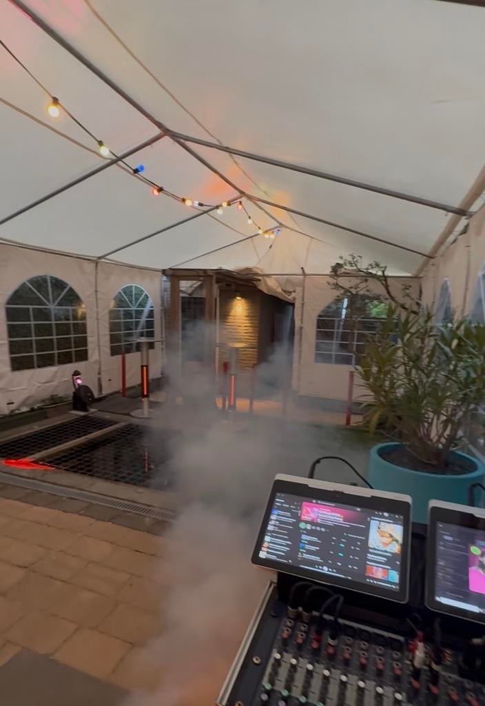 GRIZZLY PRO PVC 5x10 Partytent te huur Tuinfeest Muziek, Tuin en Terras, Ophalen, Opvouwbaar, Partytent, Zo goed als nieuw
