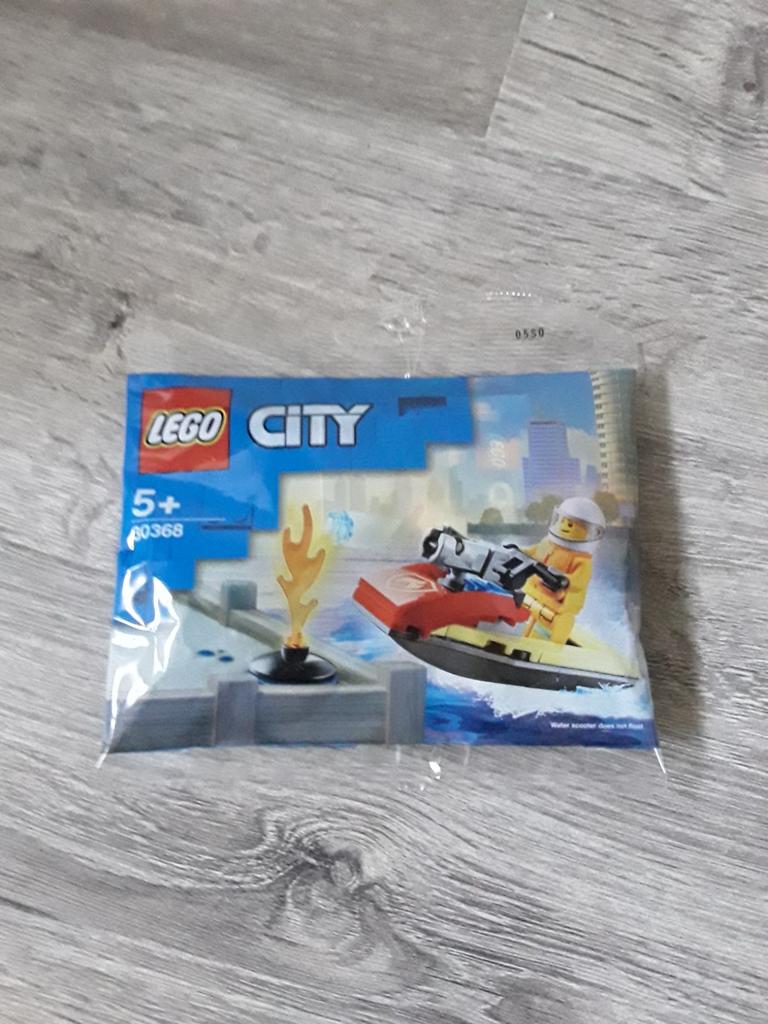 Lego 30368 City Brandweer waterscooter polybag nieuw, City, Lego, Nieuw, Ophalen of Verzenden