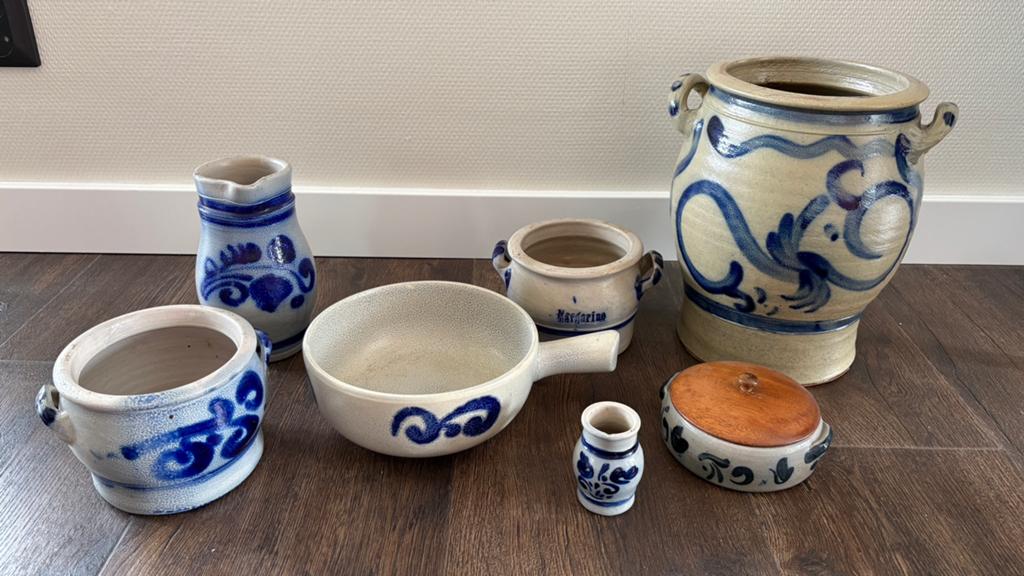 Keulse potten, Ophalen