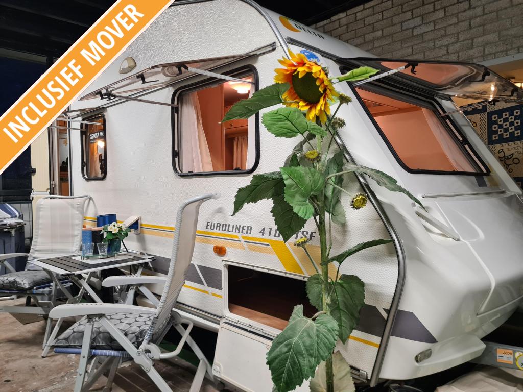 DELTA EUROLINER 4100 TSF / A MOVER / VOORTENT / LUIFEL, Caravans en Kamperen, Caravans, Bedrijf, 750 - 1000 kg, 4 tot 5 meter