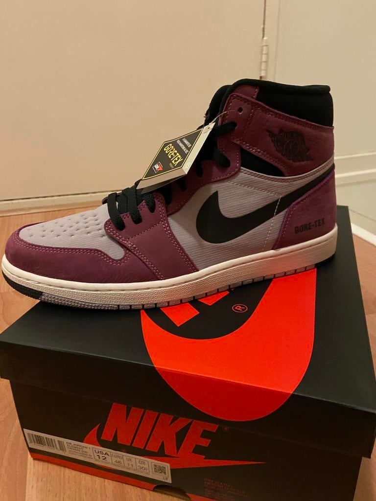 Nike Air Jordan 1 High Element Gore-Tex Berry EU 46 US 12 DS, Overige kleuren, Verzenden, Nieuw, Sneakers of Gympen