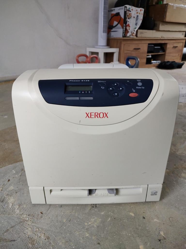 Xerox Phaser 6125 kleurenlaserprinter, Computers en Software, Printers, Gebruikt, Printer, Laserprinter, Kleur printen, Zwart-en-wit printen