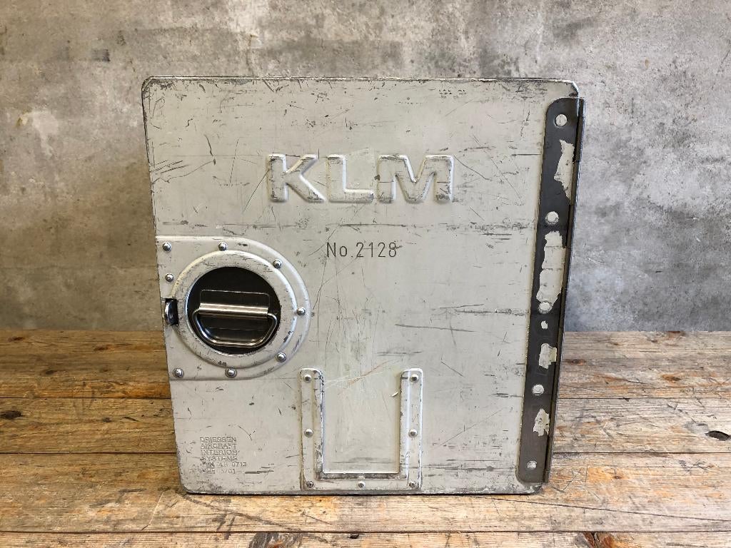 KLM vliegtuigkist | cateringbox | galley | flight case, Minder dan 50 cm, Gebruikt, Minder dan 50 cm, Ophalen of Verzenden