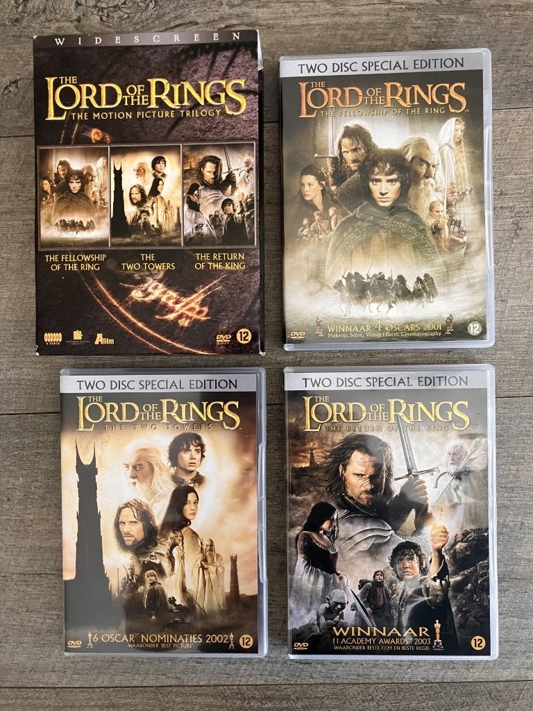 Lord Of The Rings Trilogy, Vanaf 12 jaar, Ophalen of Verzenden, Zo goed als nieuw, Boxset