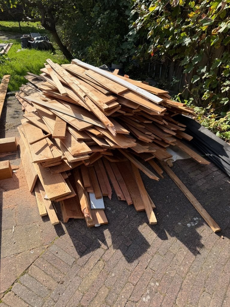 Openhaardhout, Tuin en Terras, Minder dan 3 m³, Ophalen, Overige houtsoorten