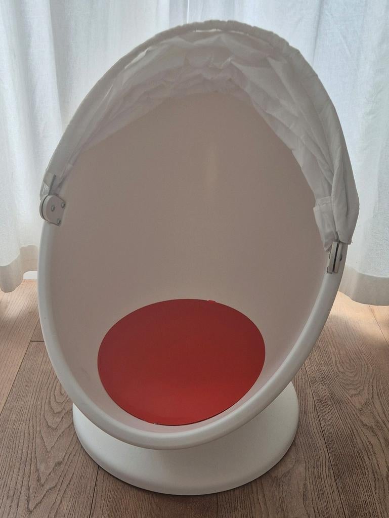 Ikea PS Lömsk draaistoel, Ophalen, Zo goed als nieuw, Wit, Eén