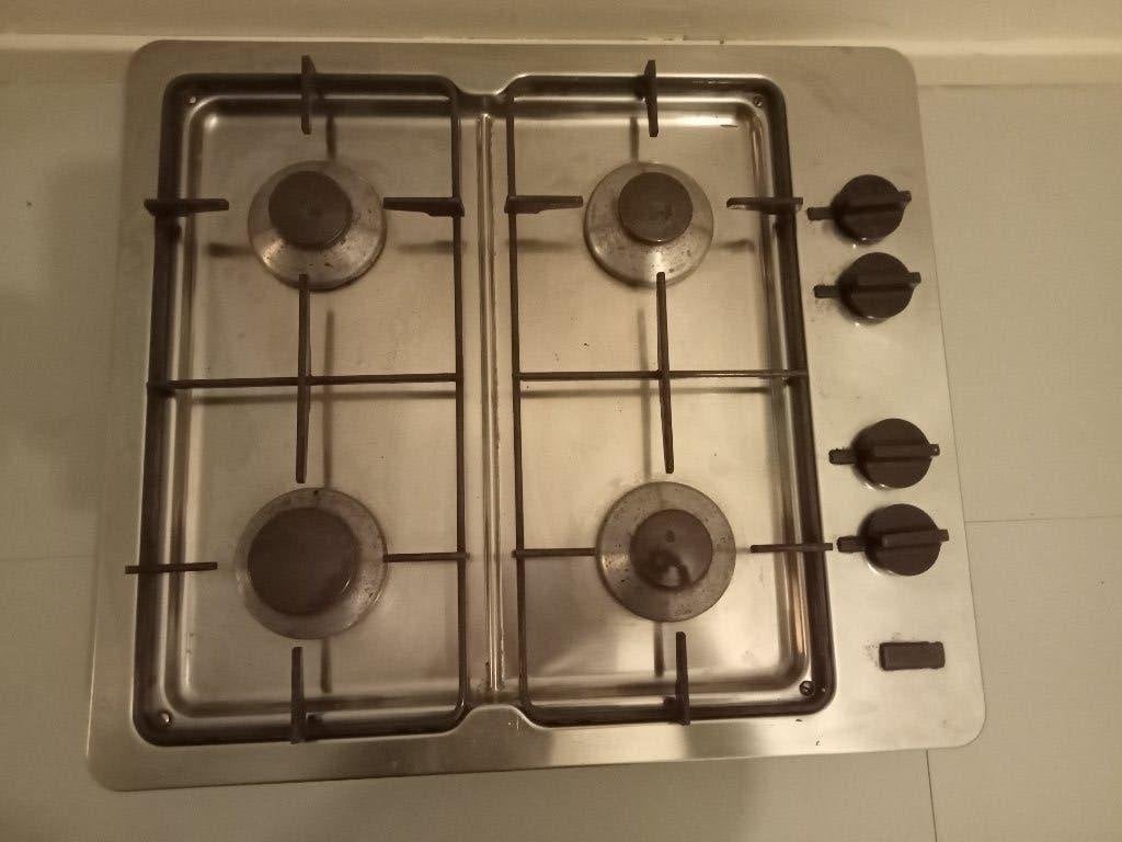 PELGRIM GASKOOKPLAAT INBOUW, Witgoed en Apparatuur, Kookplaten, Ophalen, Gebruikt, 4 kookzones, Inbouw