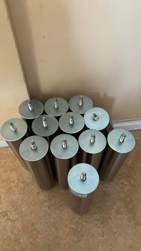 Ikea norsborg metalen bankpoot, Ophalen of Verzenden, Zo goed als nieuw, Minder dan 150 cm