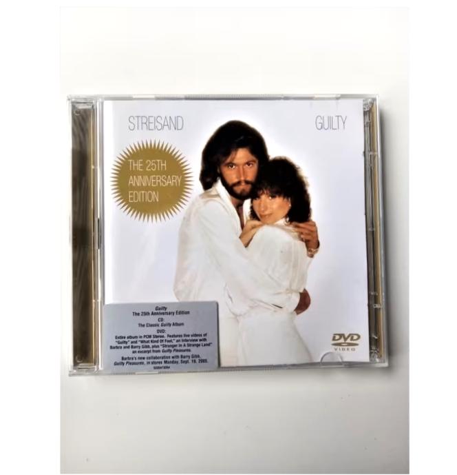 original cd +dvd-streisand-guilty the 25th anniversary*2005*, Ophalen of Verzenden, Zo goed als nieuw