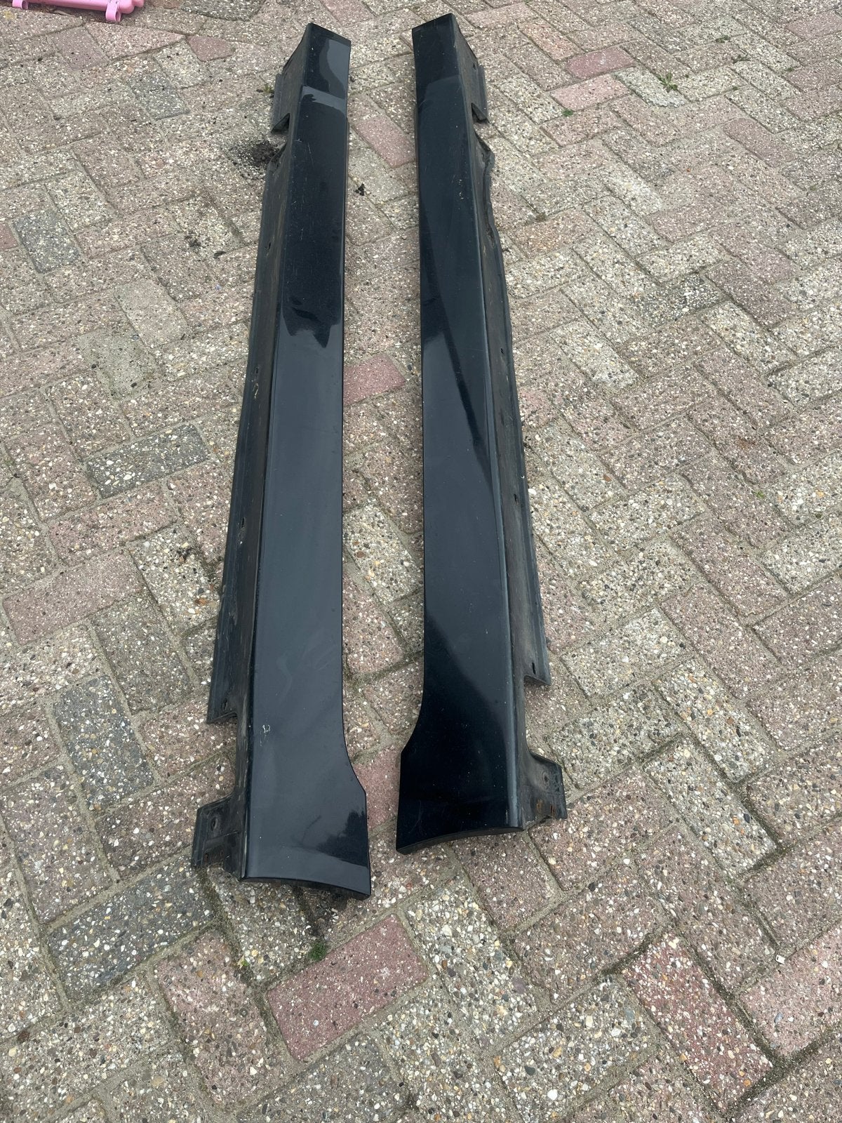 BMW E60 E61 5- 525 530 dorpels zijskirts sideskirts dorpels, Ophalen, Gebruikt, Links, Spatbord