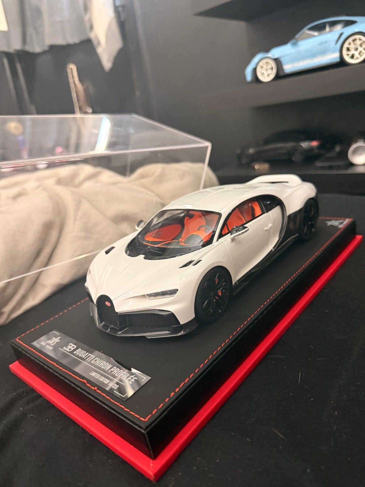 Bugatti Chiron Profilée BBA 1:18 - Wereldwijd 20 stuks, Ophalen of Verzenden, Nieuw, Auto, Overige merken