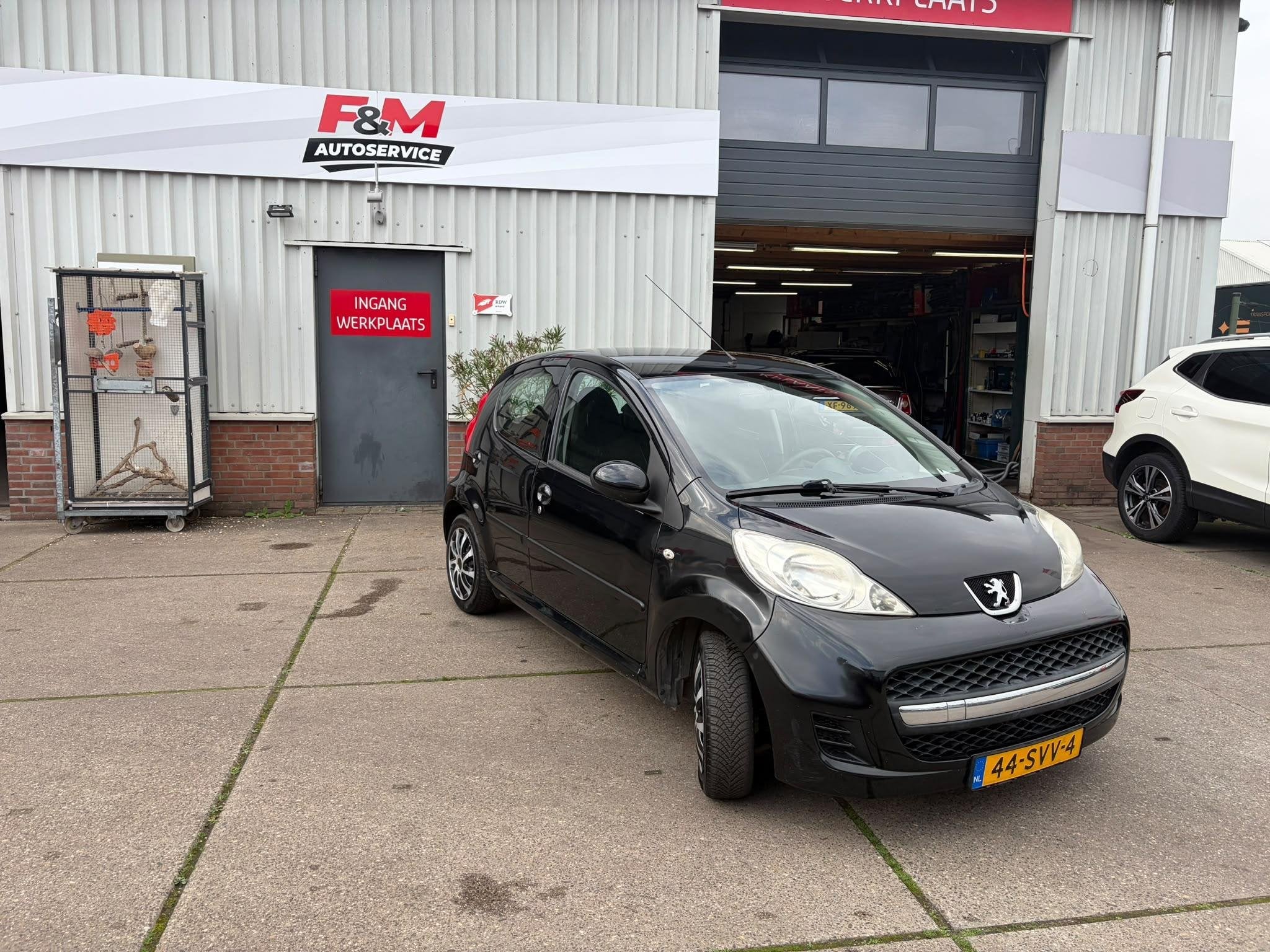 Peugeot 107 1.0-12V XS Airco, radio, Auto's, Voorwielaandrijving, Euro 5, Stof, Gebruikt