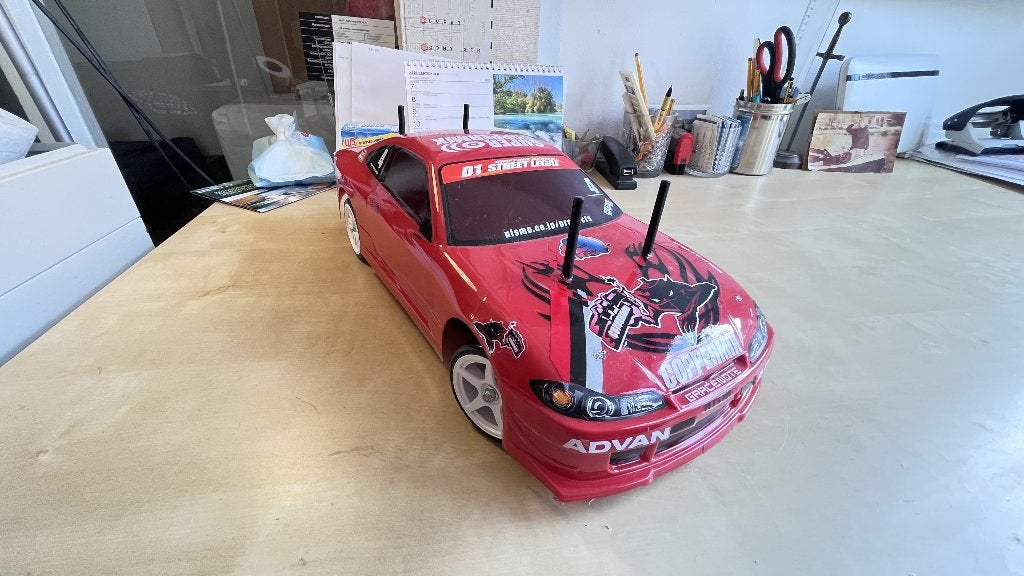 Tamiya RC Drift brushless / onderstel, wielen, velgen LEES, Elektro, Ophalen of Verzenden, Zo goed als nieuw, Schaal 1:10