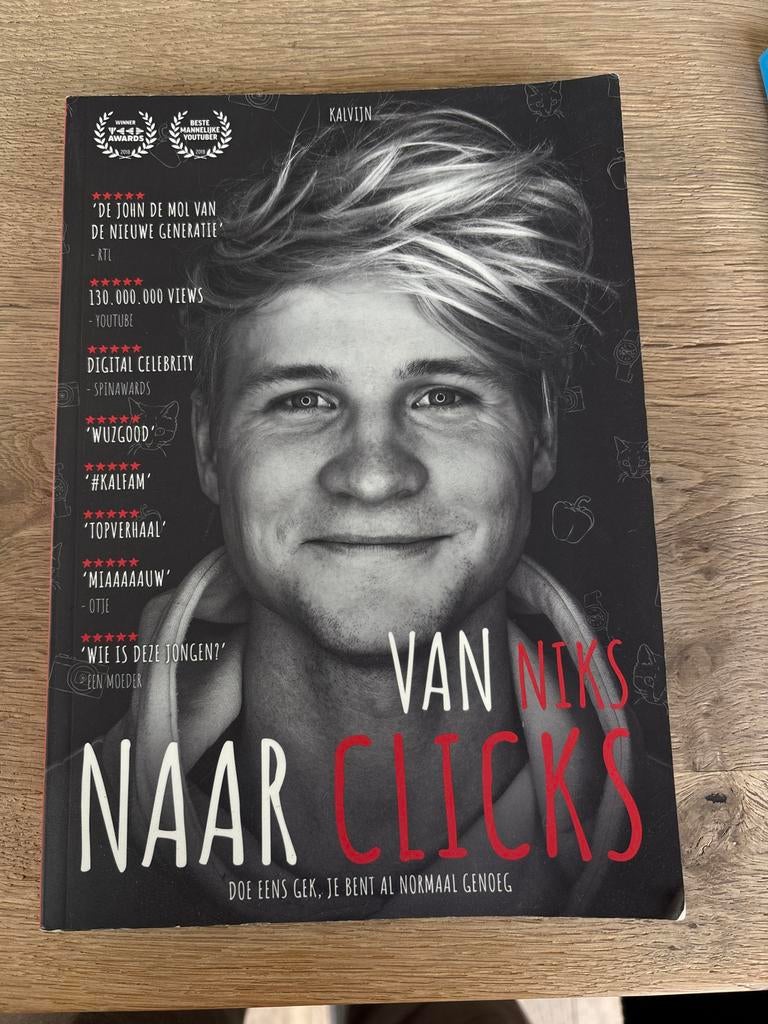 Kalvijn - Van Niks Naar Clicks Boek, Ophalen of Verzenden, Zo goed als nieuw, Nederland