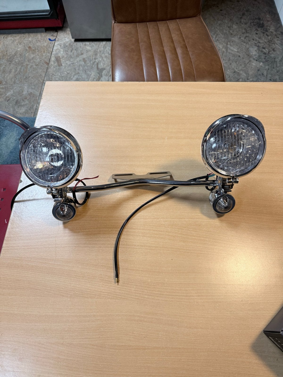 Chroom Motorfiets Verstralers met Richtingaanwijzers, Ophalen of Verzenden, Nieuw