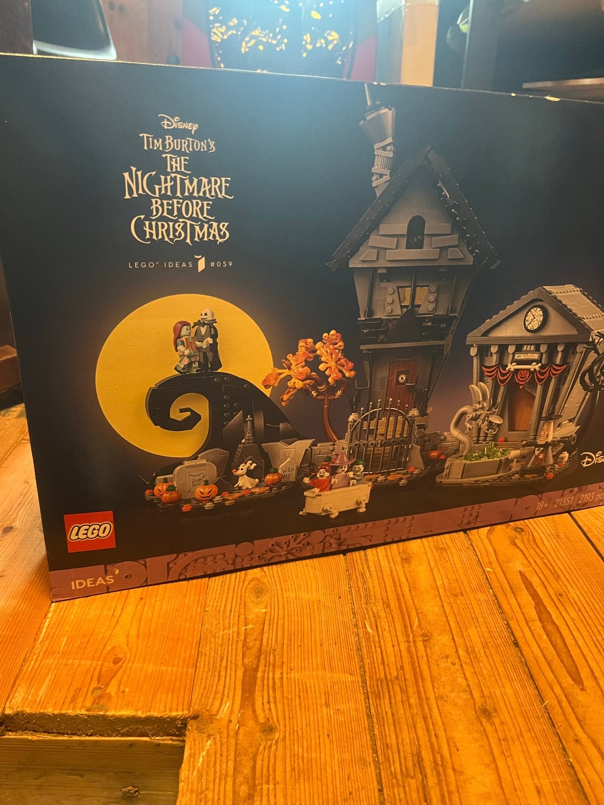 LEGO Ideas 21351 The Nightmare Before Christmas, Ophalen of Verzenden, Nieuw