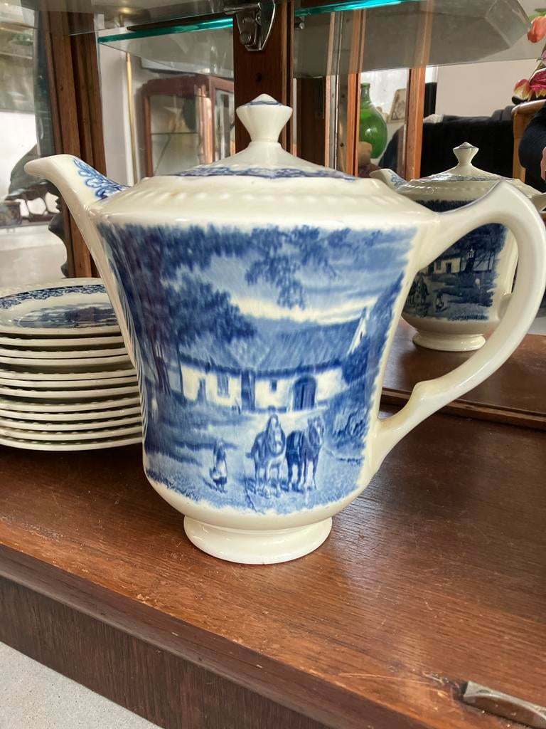 Servies Maastricht Boerenhoeve, Ophalen