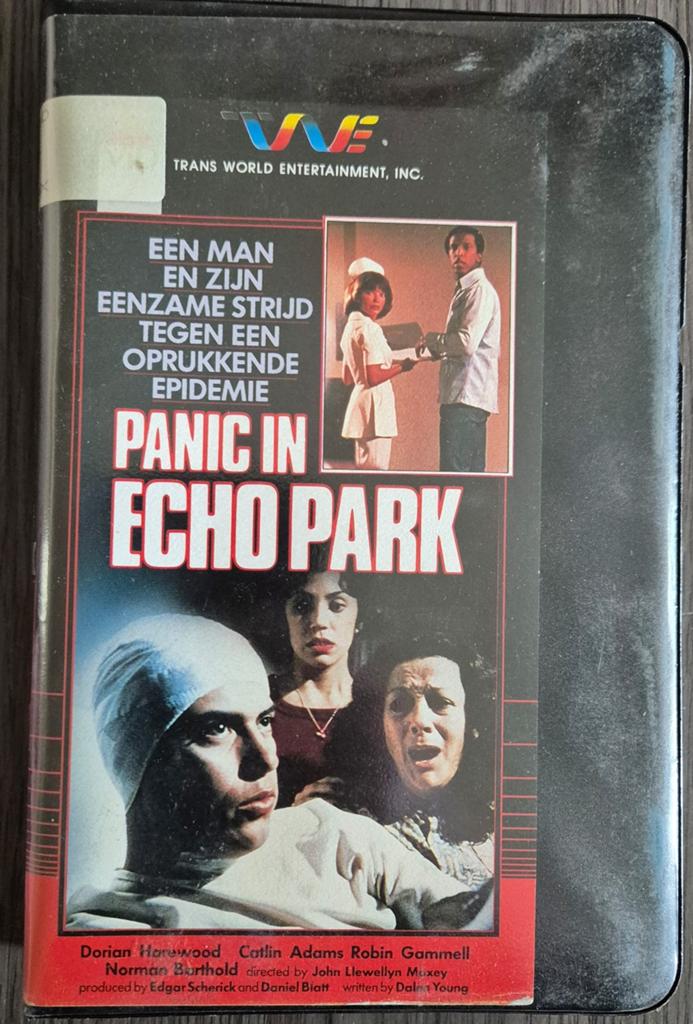 Betamax Panic In Echo Park (Ex-Rental), Vanaf 16 jaar, Ophalen of Verzenden, Gebruikt, Horror