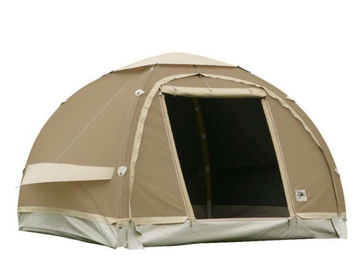 Karsten tent + tenttapijt, Caravans en Kamperen, Tenten, Ophalen, Gebruikt, Tot en met 2